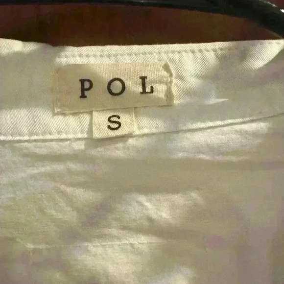 POL
LONG LACE BUTTON DOWN - WHITE Small - Picture 8 of 8
